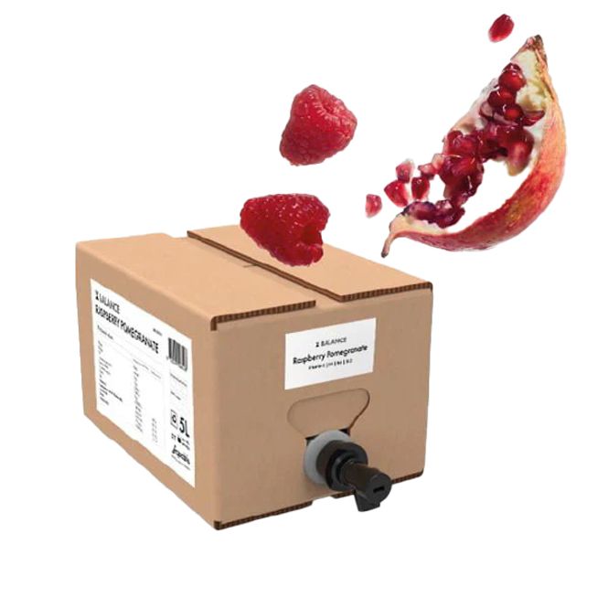 Hovedbilde Aquablu Raspberry 5 l. BIB